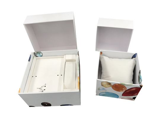 Good price مربع التعبئة والتغليف هدية ورقة مستدامة الأبيض / Personalized Mens Watch Box الانترنت
