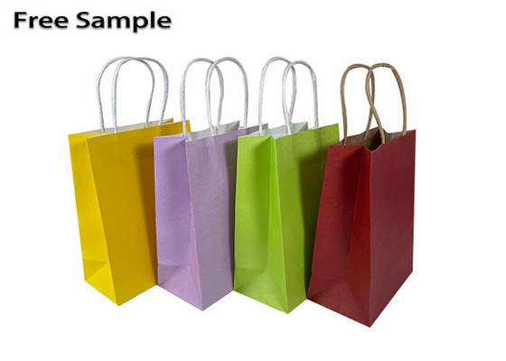 Good price 15 * 8 * 21 سم 250gsm CMYK كرافت ورقة حقيبة تسوق مقابض ملتوية الانترنت